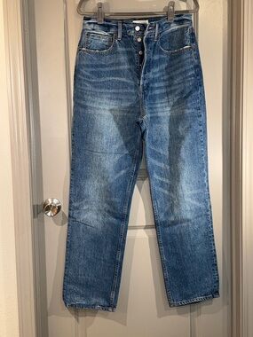 Denim Forum - The 90s Hi-Rise Joni Loose in 5 Years Kiss n Tell Bleu